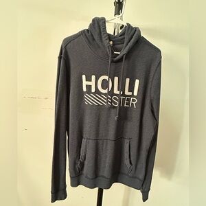 Men’s Navy Blue Hollister Hoodie XL